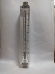 Acrylic Body Rota meter in Flow Range of 0-3000 LPH for water